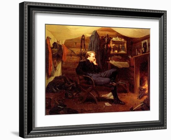 Winter Quarters in Virginia, Army of the Potomac, 1866-George Cochran Lambdin-Framed Giclee Print