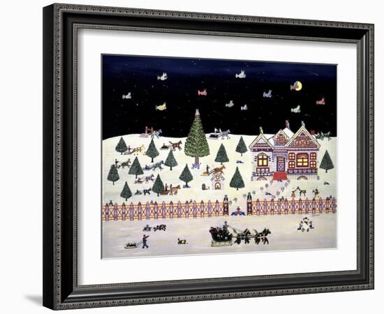 Winter Race-David Sheskin-Framed Giclee Print