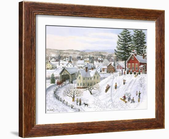 Winter Recess-Bob Fair-Framed Giclee Print