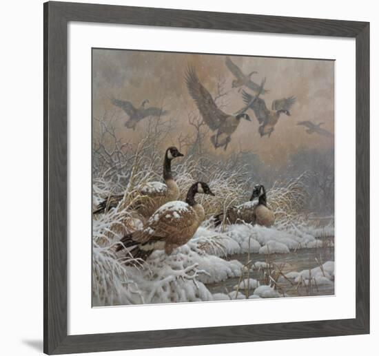 Winter Retreat-Larry Fanning-Framed Art Print