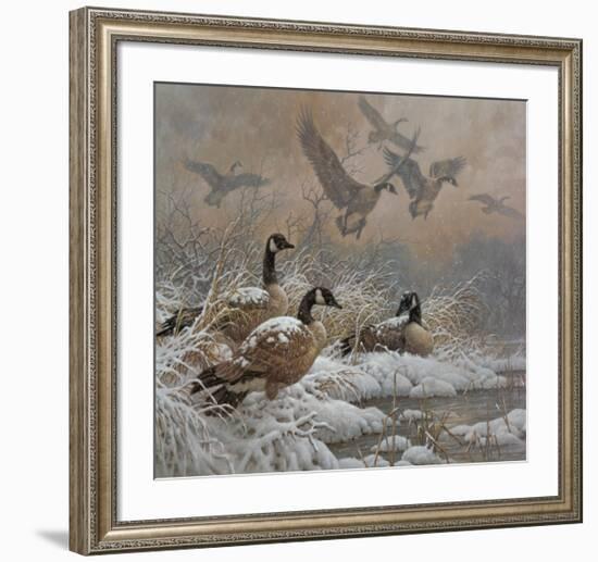 Winter Retreat-Larry Fanning-Framed Art Print