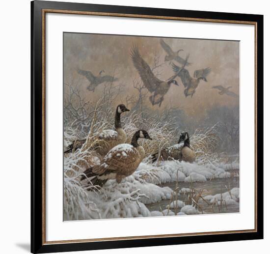 Winter Retreat-Larry Fanning-Framed Art Print