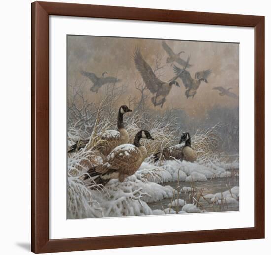 Winter Retreat-Larry Fanning-Framed Art Print