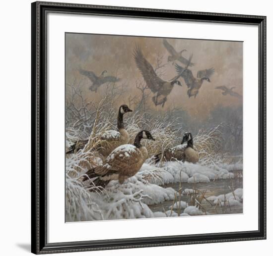 Winter Retreat-Larry Fanning-Framed Art Print