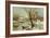 Winter River Landscape, 1897-Juli Julievich Klever-Framed Giclee Print