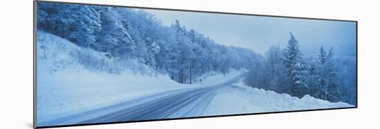 Winter Road Nh USA-null-Mounted Photographic Print