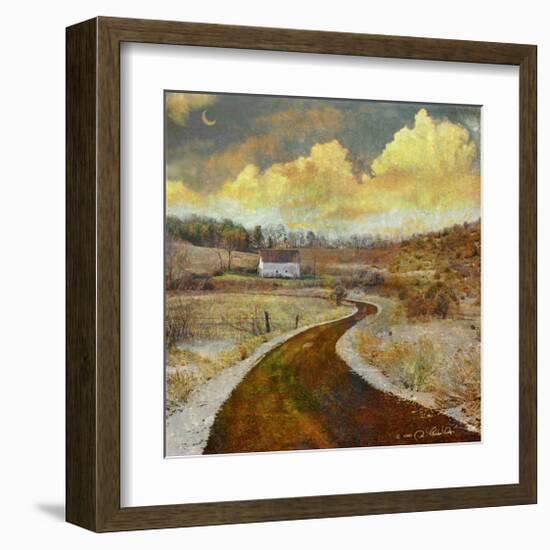 Winter Road-Chris Vest-Framed Art Print