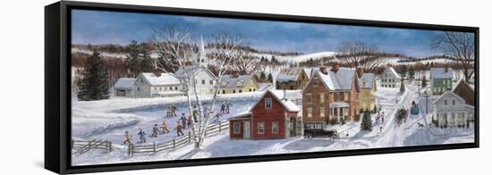Winter Roads-Bob Fair-Framed Premier Image Canvas