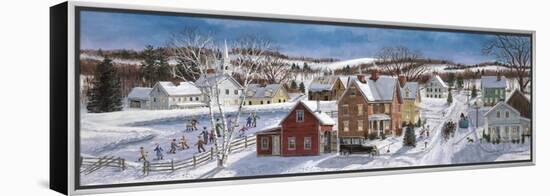 Winter Roads-Bob Fair-Framed Premier Image Canvas