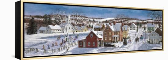 Winter Roads-Bob Fair-Framed Premier Image Canvas