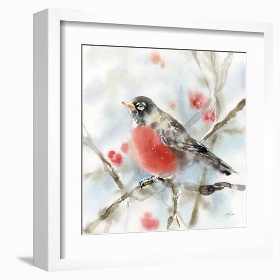 Winter Robin-Katrina Pete-Framed Art Print