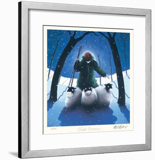 Winter Romance-Mackenzie Thorpe-Framed Collectable Print