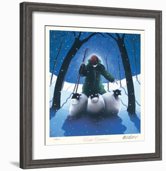 Winter Romance-Mackenzie Thorpe-Framed Collectable Print