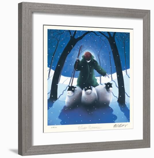 Winter Romance-Mackenzie Thorpe-Framed Collectable Print