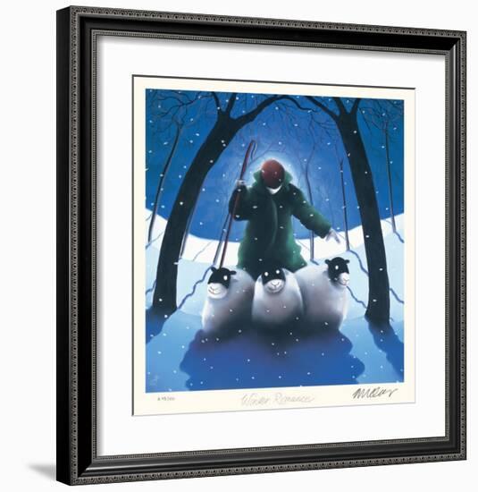 Winter Romance-Mackenzie Thorpe-Framed Collectable Print