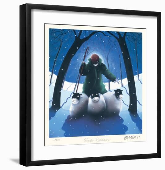 Winter Romance-Mackenzie Thorpe-Framed Collectable Print