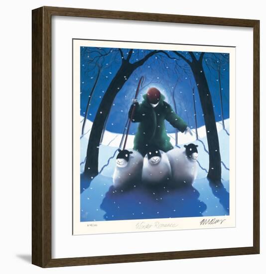 Winter Romance-Mackenzie Thorpe-Framed Collectable Print