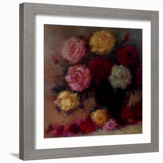 Winter Roses, 2018-Lee Campbell-Framed Giclee Print