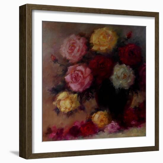 Winter Roses, 2018-Lee Campbell-Framed Giclee Print