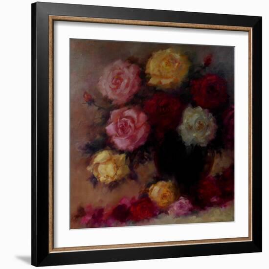 Winter Roses, 2018-Lee Campbell-Framed Giclee Print