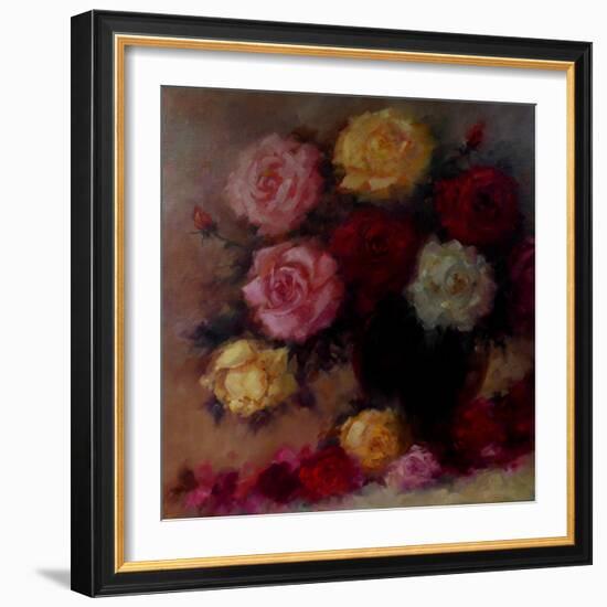 Winter Roses, 2018-Lee Campbell-Framed Giclee Print