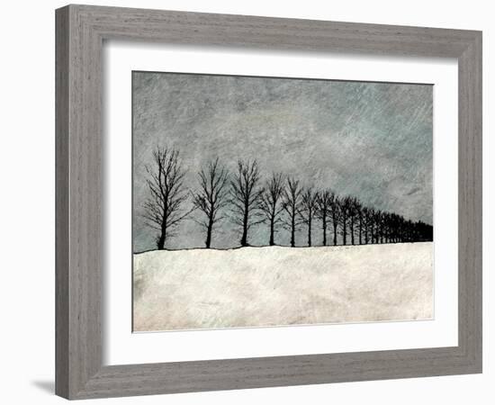 Winter Row-Ynon Mabat-Framed Art Print