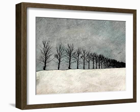 Winter Row-Ynon Mabat-Framed Art Print