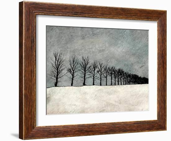 Winter Row-Ynon Mabat-Framed Art Print