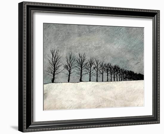 Winter Row-Ynon Mabat-Framed Art Print