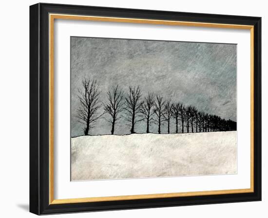 Winter Row-Ynon Mabat-Framed Art Print