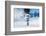 Winter Running Woman-HalfPoint-Framed Photographic Print