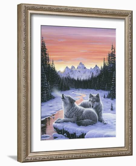 Winter's Dawn-Jeff Tift-Framed Giclee Print