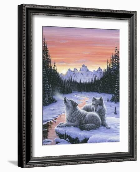 Winter's Dawn-Jeff Tift-Framed Giclee Print