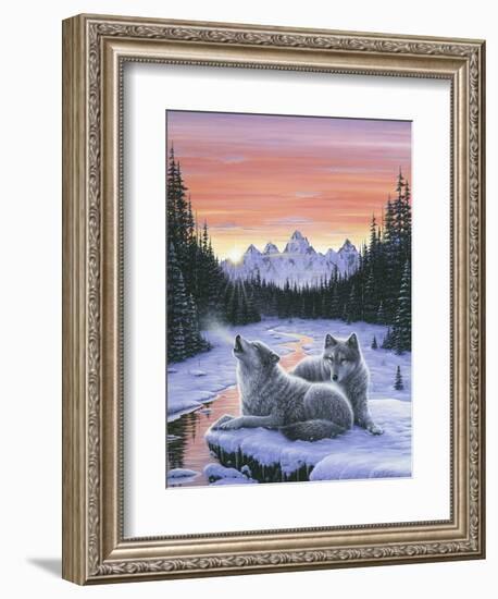 Winter's Dawn-Jeff Tift-Framed Giclee Print