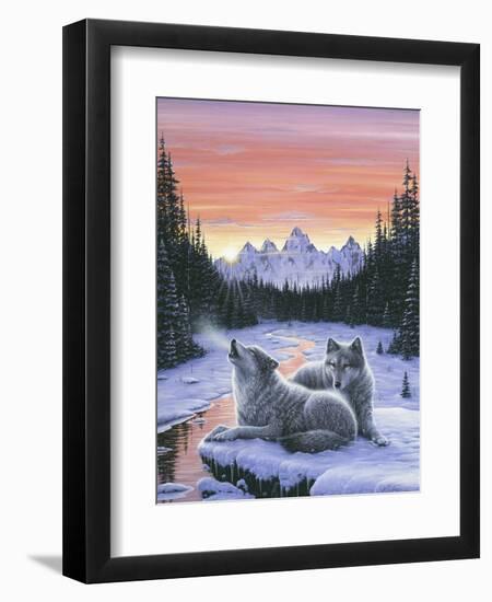 Winter's Dawn-Jeff Tift-Framed Giclee Print