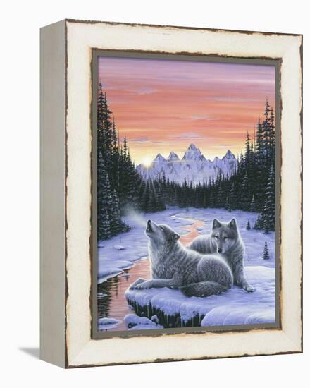 Winter's Dawn-Jeff Tift-Framed Premier Image Canvas