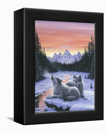Winter's Dawn-Jeff Tift-Framed Premier Image Canvas