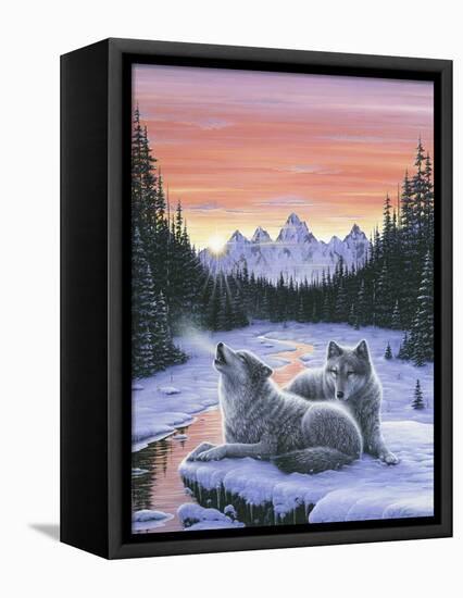 Winter's Dawn-Jeff Tift-Framed Premier Image Canvas