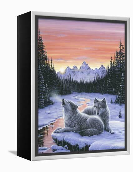 Winter's Dawn-Jeff Tift-Framed Premier Image Canvas