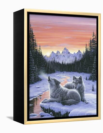 Winter's Dawn-Jeff Tift-Framed Premier Image Canvas