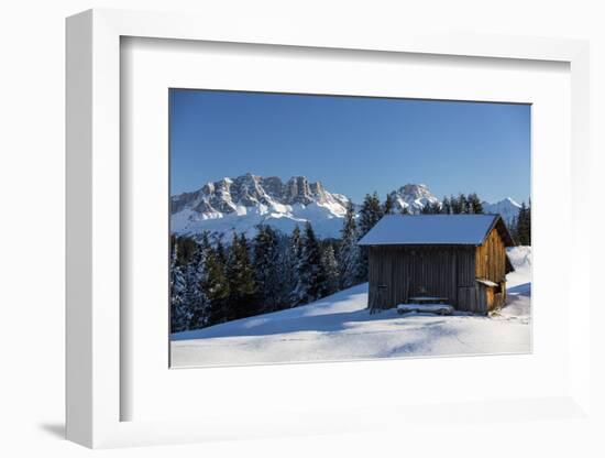 Winter's Day in the Skiing Area-Armin Mathis-Framed Photographic Print
