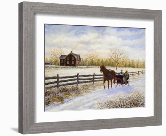 Winter's Day-Kevin Dodds-Framed Giclee Print