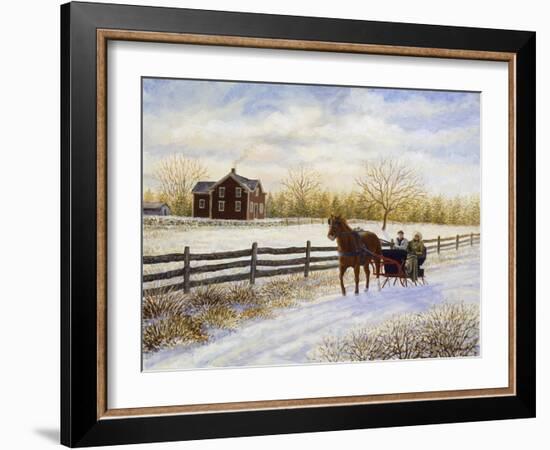 Winter's Day-Kevin Dodds-Framed Giclee Print