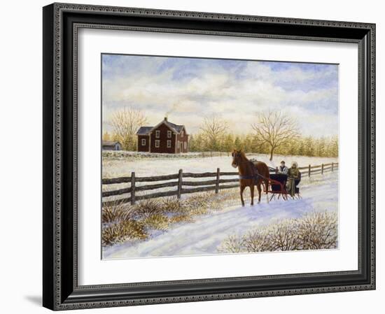 Winter's Day-Kevin Dodds-Framed Giclee Print