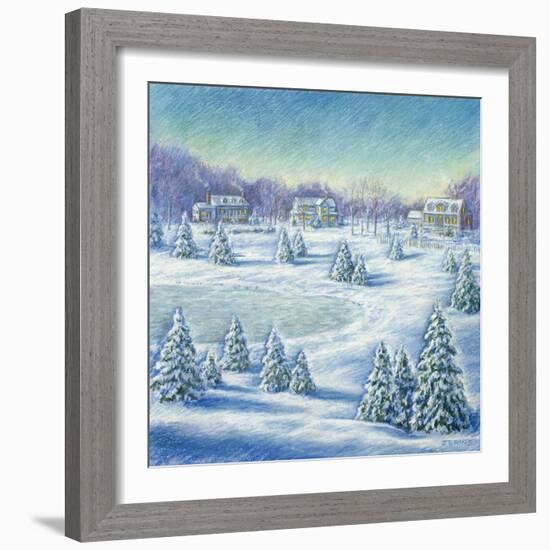 Winter's Day-Edgar Jerins-Framed Giclee Print