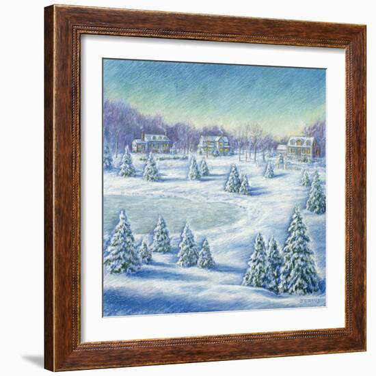 Winter's Day-Edgar Jerins-Framed Giclee Print