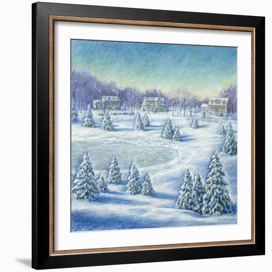 Winter's Day-Edgar Jerins-Framed Giclee Print