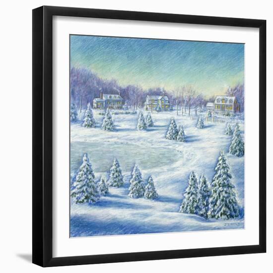 Winter's Day-Edgar Jerins-Framed Giclee Print