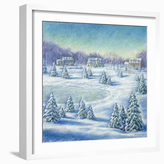 Winter's Day-Edgar Jerins-Framed Giclee Print