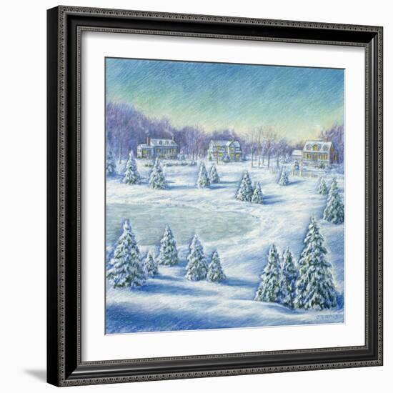 Winter's Day-Edgar Jerins-Framed Giclee Print